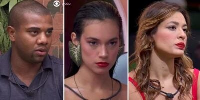 Davi, Alane e Beatriz no BBB24 (Foto: Reprodução / Globo / Montagem TV Foco)