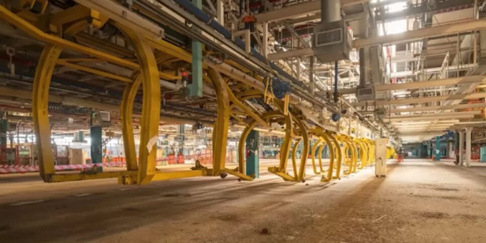 A fábrica da Fiat abandonada na Itália (Foto: Divulgação)