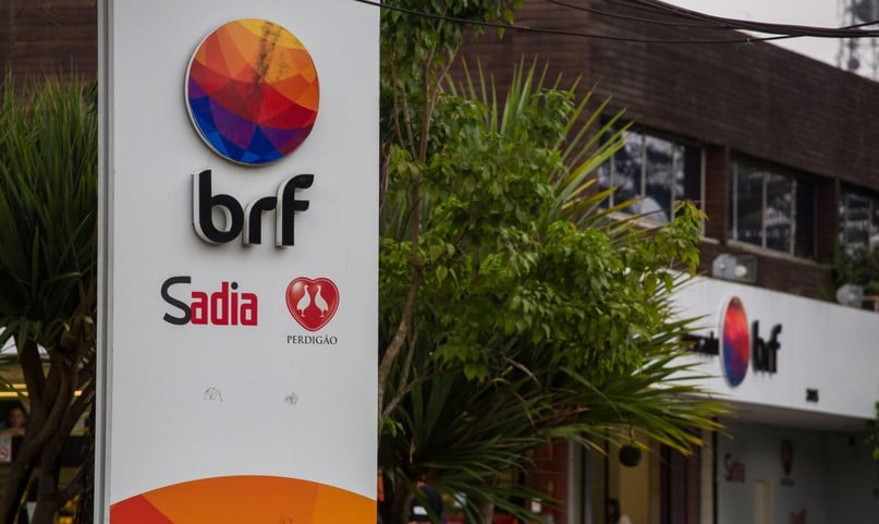 Fachada da BRF (Foto: Reprodução / Bloomberg Línea)