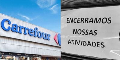 O fim de supermercados tradicionais rivais do Carrefour (Foto: Internet)