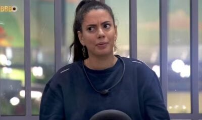 Fernanda na academia do BBB24 (Foto: Reprodução / Globo)