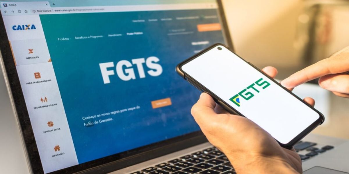 O FGTS pode ser antecipado, caso a escolha seja Saque-Aniversário (Reprodução/Foto: FGTS/Divulgação)