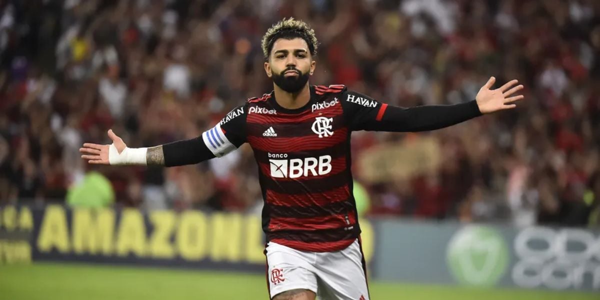 Gabriel Barbosa ainda não renovou seu contrato (Reprodução/Foto: André Durão/GE)