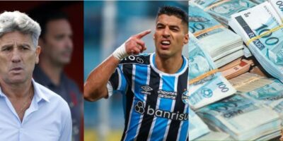 Grêmio se vinga de Suárez com 2 viradas para Renato Gaúcho - Foto: Internet