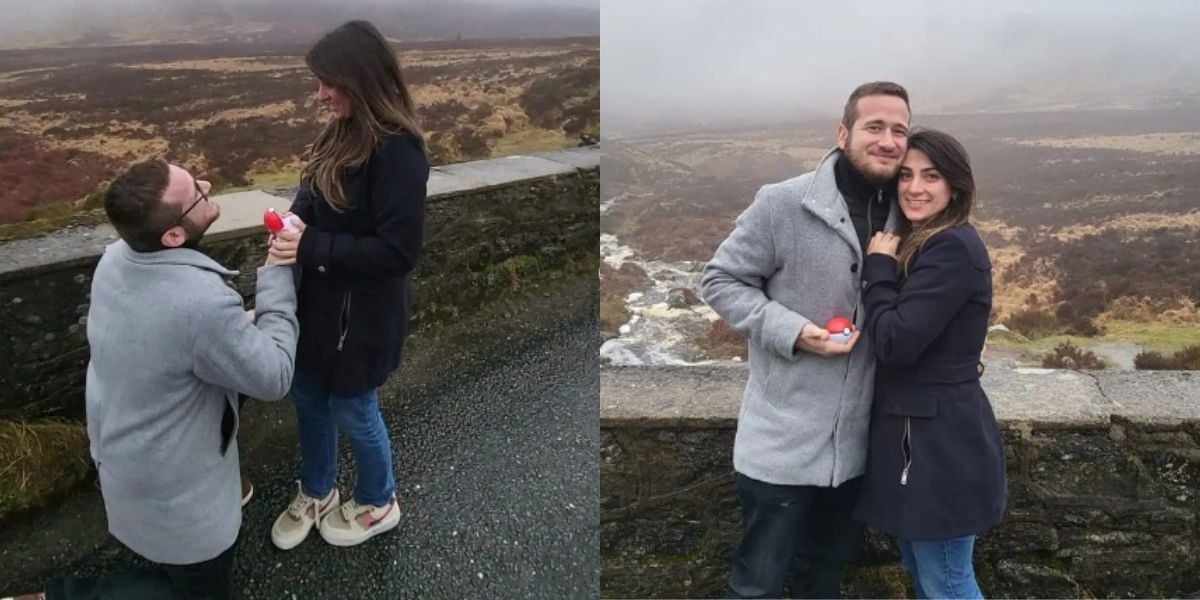 Ele pediu sua namorada em casamento (Reprodução: Instagram)