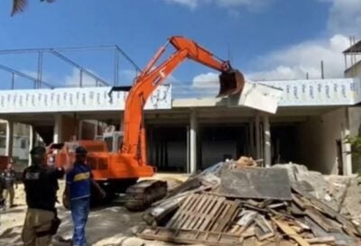 Shopping foi demolido em Rio das Pedras (Foto: Reprodução / Canva)