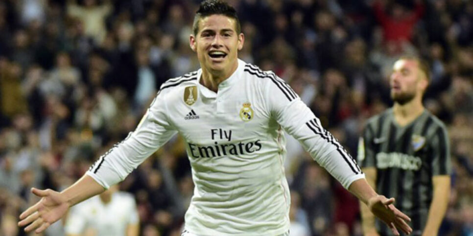 James Rodríguez jogou pelo Real Madrid (Foto: Divulgação)