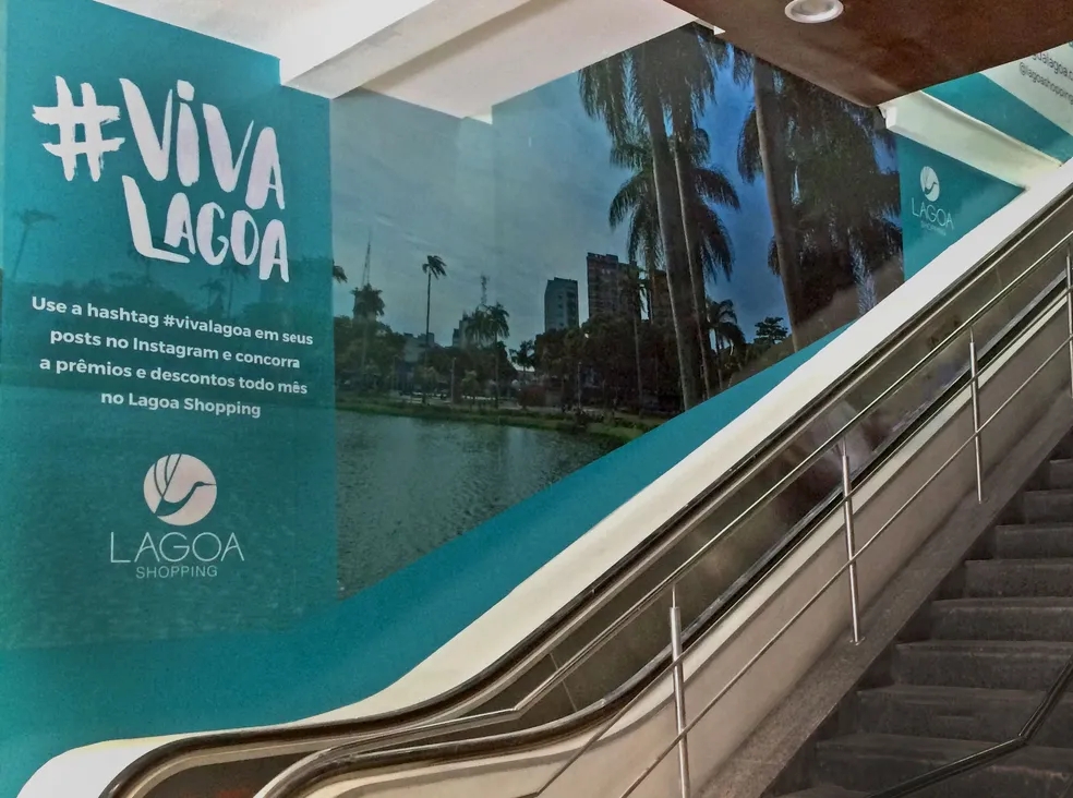 Lagoa Shopping, em João Pessoa, foi a falência (Foto: Reprodução/ Internet)