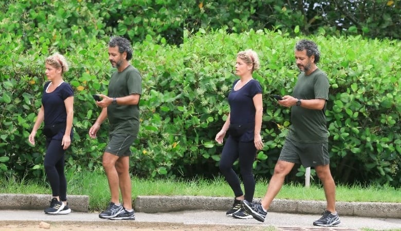Gabriela Gastal e Marcos Palmeira (Foto: JC Pereira / AGNEWS)