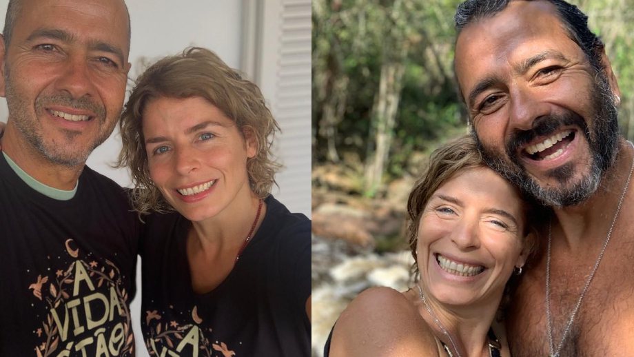  O ator ao lado da esposa (Foto: Reprodução / Instagram)