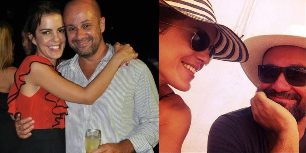Mariana Gross e o marido (Foto: Internet)