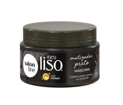 Máscara Meu Liso Matizador Preto Salon Line de 300g (Foto: Reprodução / Google Shopping)