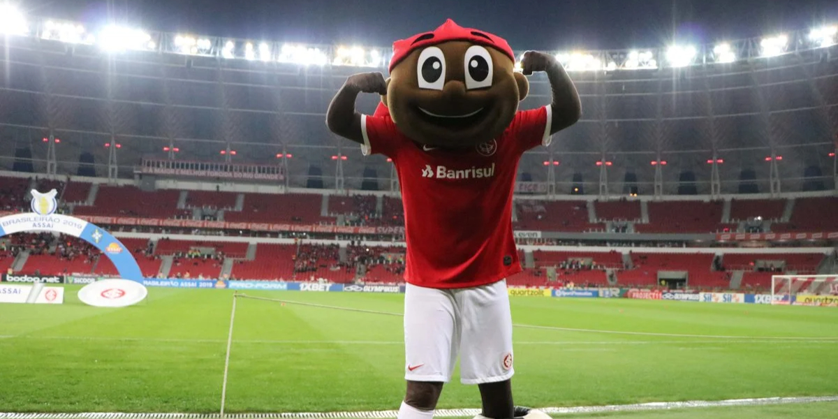 Mascote do Internacional foi demitido (Foto: Divulgação)