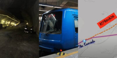 As 3 estações de metrô abandonadas no Rio de Janeiro (Foto: Divulgação)