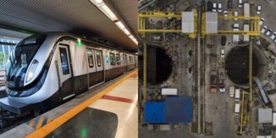 Nova estação de metrô no coração do Rio de Janeiro (Reprodução: Montagem TV Foco)