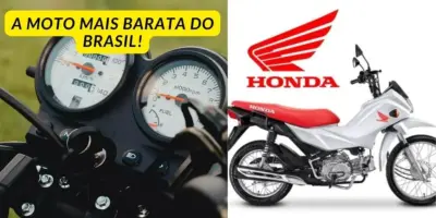 Na casa dos R$ 8 mil: Nova moto mais barata do Brasil passa por cima da Pop 110 e aniquila Honda com precinho