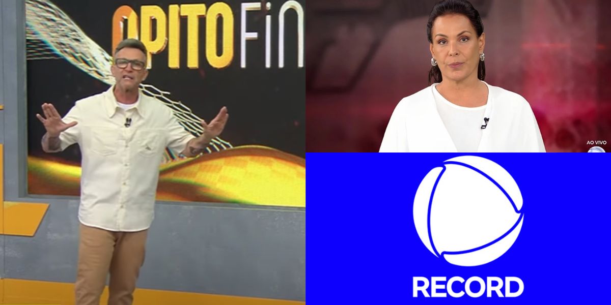 Neto se revolta com o que Carolina Ferraz fez na Record (Reprodução: Reportagem TV Foco)