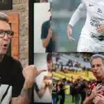 Neto comenta PIX de Landim para tirar joia do Corinthians (Reprodução: Montagem TV Foco)