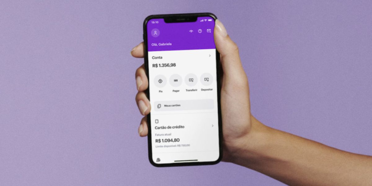 Nubank revela que o rendimento em sua conta é melhor que na poupança (Reprodução/Foto: Nubank/Divulgação)