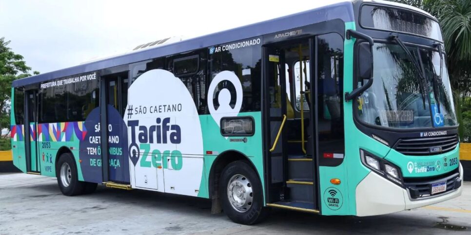 Tarifa Zero está em vigor em São Caetano do Sul desde 2023 (Reprodução/Foto: Prefeitura/Divulgação)