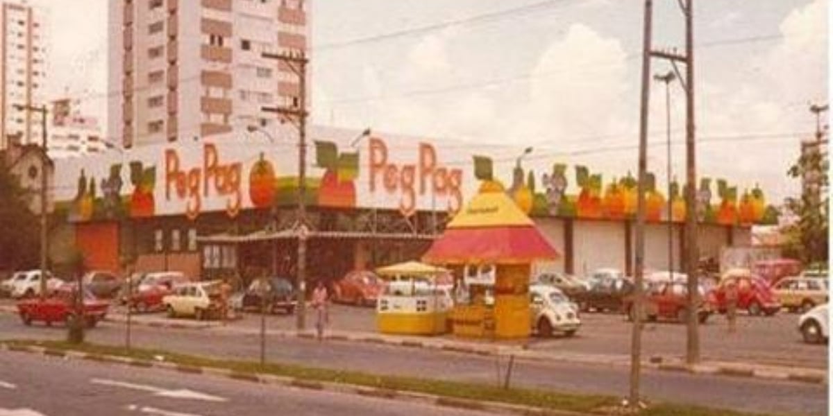 Peg-Pag foi uma rede de supermercados famosa no Brasil (Foto: Divulgação)