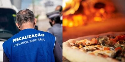 Vigilância sanitária fechou pizzaria tradicional (Reprodução: Montagem TV Foco)