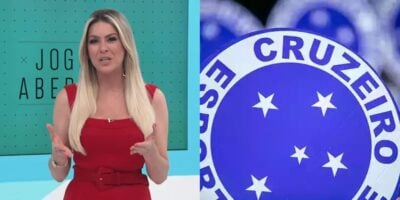 Renata Fan paralisa Jogo Aberto com adeus de estrela de rival do Cruzeiro - Foto: Montagem