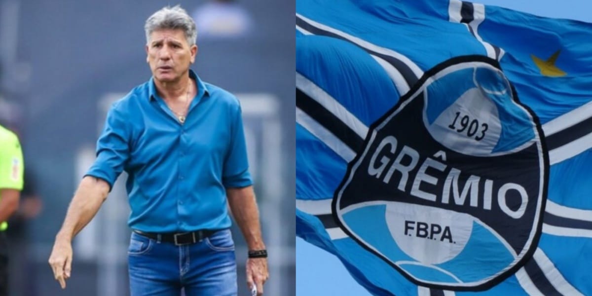 Grêmio e Renato Gaúcho - (Foto: Reprodução / Internet)