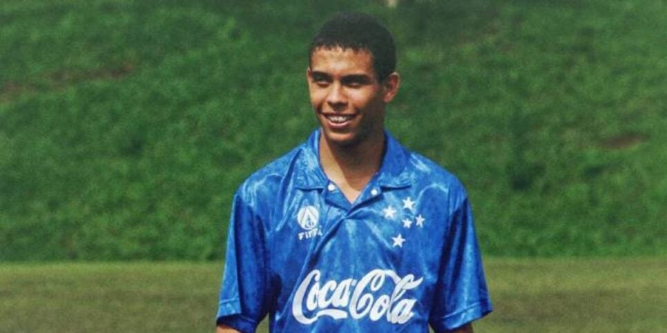 Ronaldo começou sua carreira no futebol no Cruzeiro (Reprodução/Foto: Cruzeiro/Divulgação)