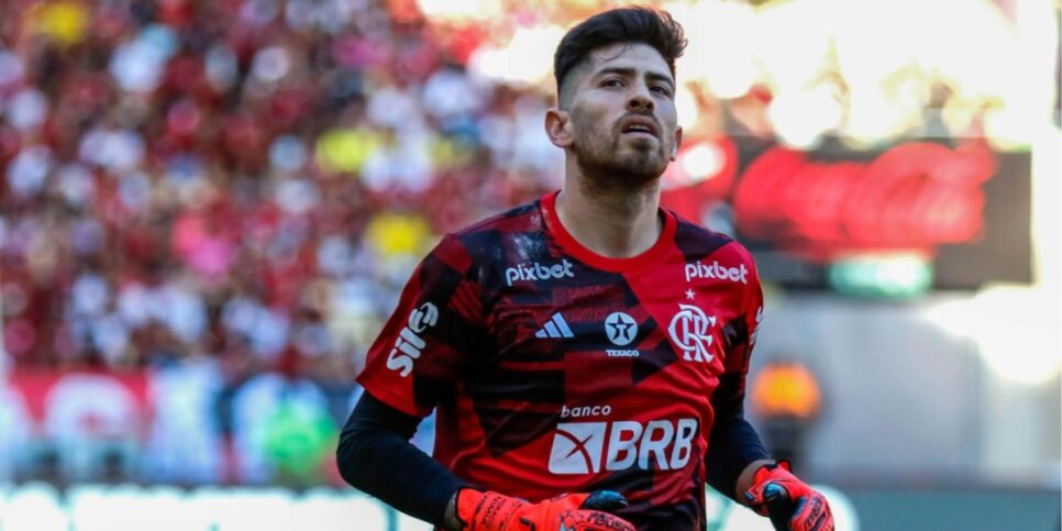 Goleiro Agustín Rossi, é alvo do River Plate - (Foto: Reprodução / Internet)