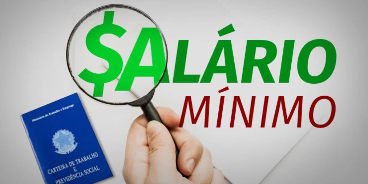 Salário mínimo nacional está no valor de R$1.412 (Reprodução: Internet)