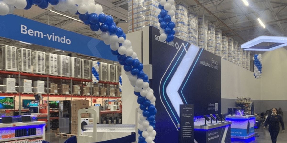 A loja vende apenas para quem é sócio da empresa (Reprodução/Foto Sam's Club/Divulgação)