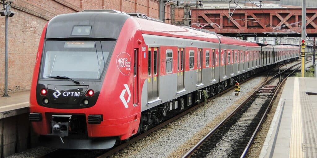 A CPTM é fundamental para o transporte público em SP (Reprodução: Internet)
