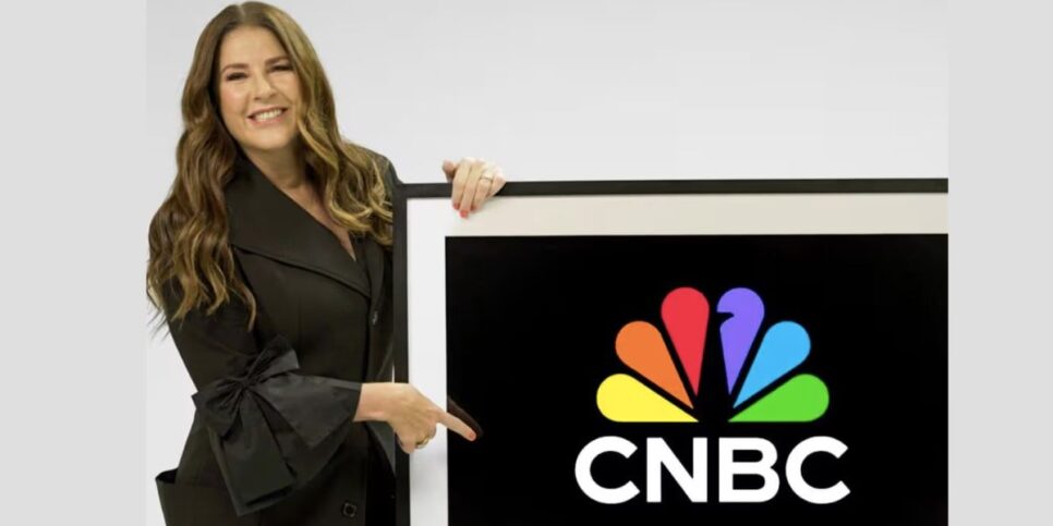 Christiane Pelajo na CNBC (Reprodução/CNBC Brasil/Divulgação)