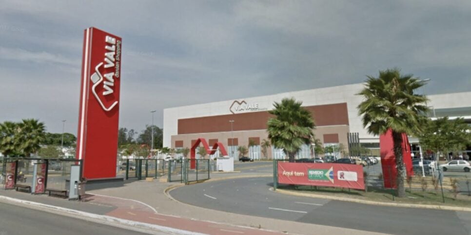 Via Vale Shoppings Center, em Taubaté (Reprodução/Diário de Taubaté)