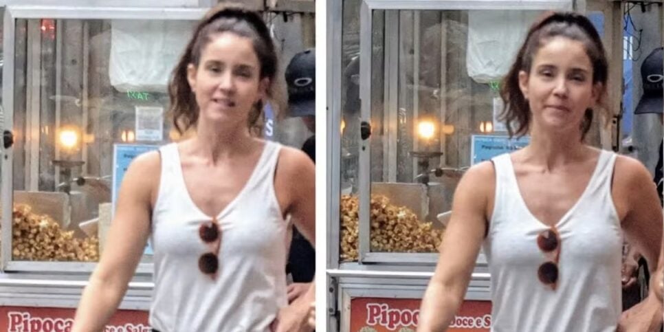 Patrícia Werneck, aos 44, é flagrada no RJ (Reprodução/Daniel Delmiro/AgNews)