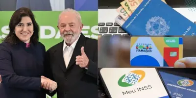Salário mínimo disparado, vitória no Bolsa Família e liberação no INSS: Lula e Tebet se unem com 3 novas leis