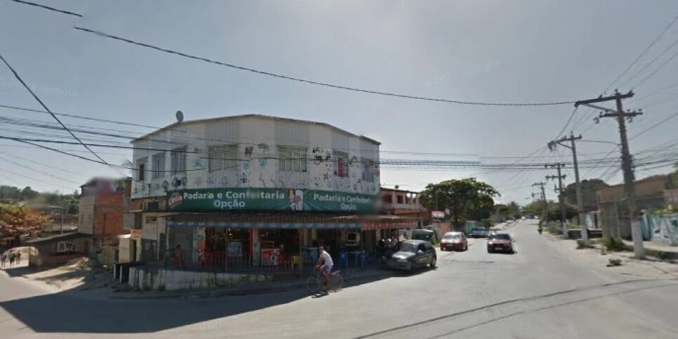 Padaria de São Gonçalo, local do ocorrido (Reprodução/IG)