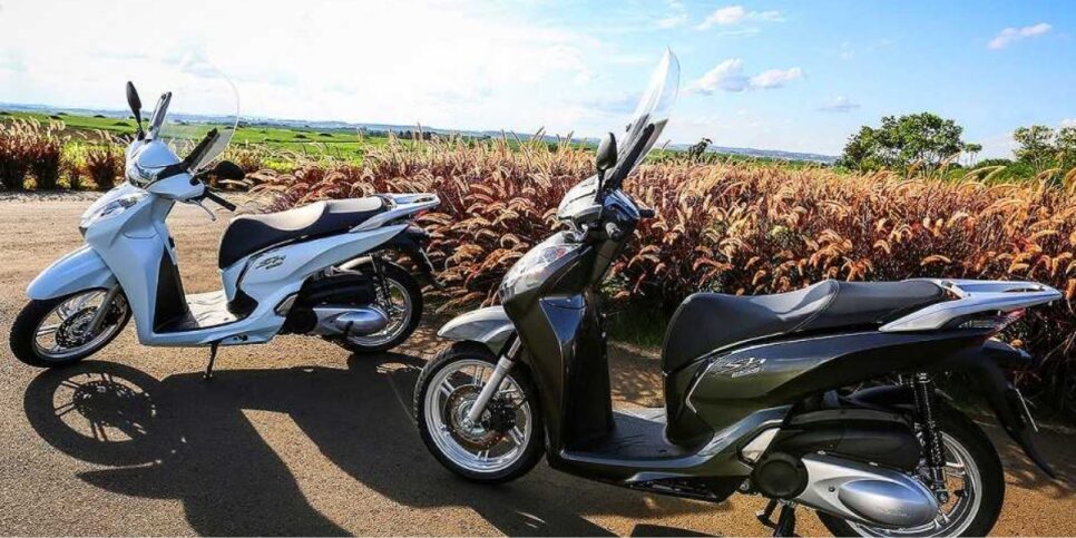 Honda SH 150i e SH 300 (Reprodução/MOTOO)