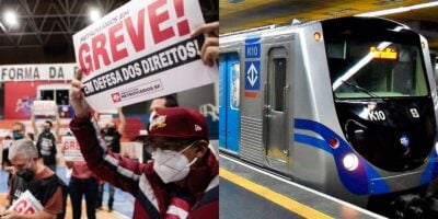 Nova greve do metrô de SP tem terror confirmado (Reprodução/Montagem/Poder 360/Catraca Livre)