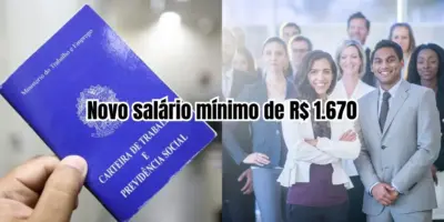 R$ 1.670 CONFIRMADOS para maio: Nova lei do salário mínimo entra em vigor com AUMENTO a milhares de CLT’s