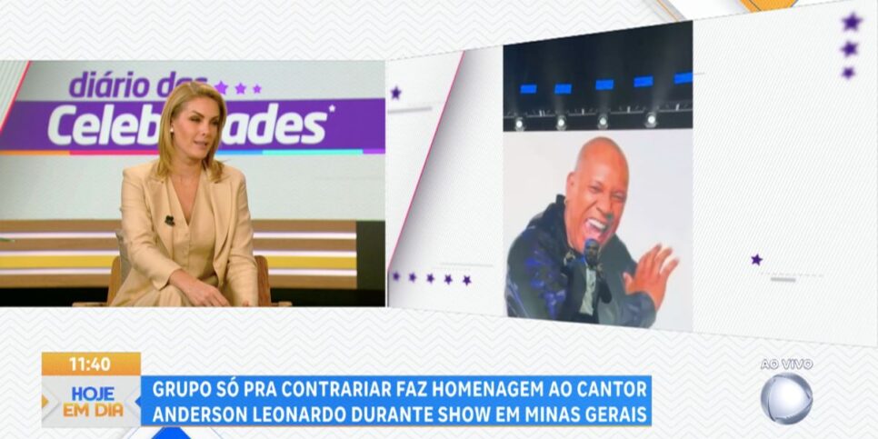 Programa Hoje em Dia (Reprodução/Record)