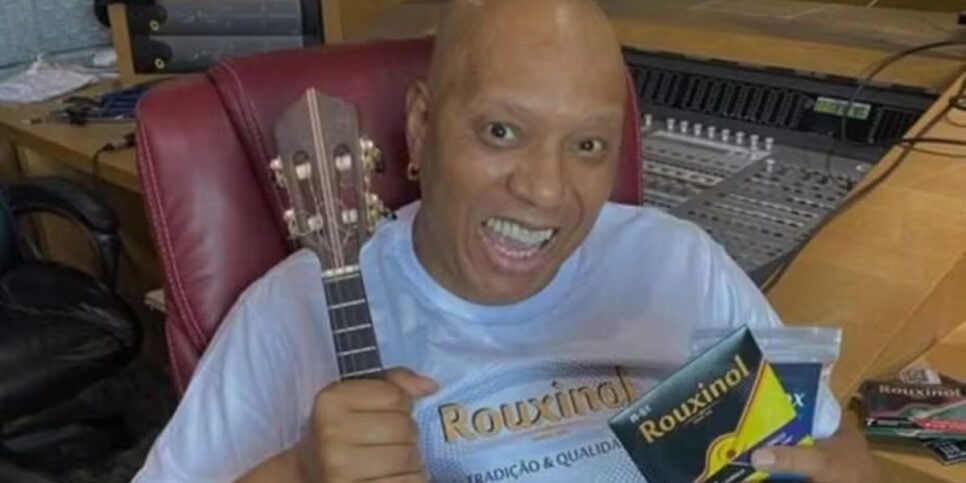 Cantor Anderson Leonardo (Reprodução/O Globo)