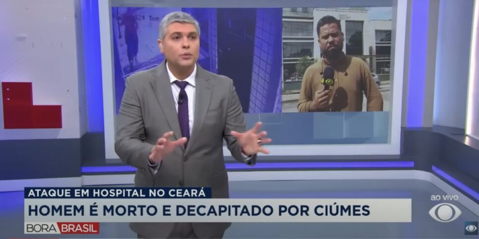 Reportagem de Joel Datena, no Bora Brasil (Reprodução/Band)