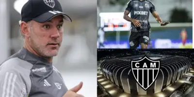 Mais de R$62 milhões na mesa: Milito mal assume Atlético-MG e arma arrancar reforço explosivo do Santos