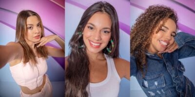 Beatriz, Alane e Pitel estão no paredão do BBB24 (Foto: Reprodução/ Internet)