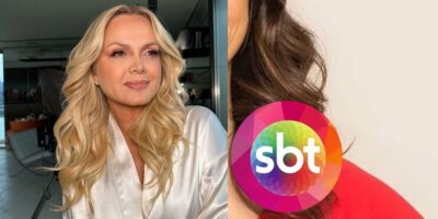 Eliana / Logo do SBT / Chris Flores - Montagem TVFOCO