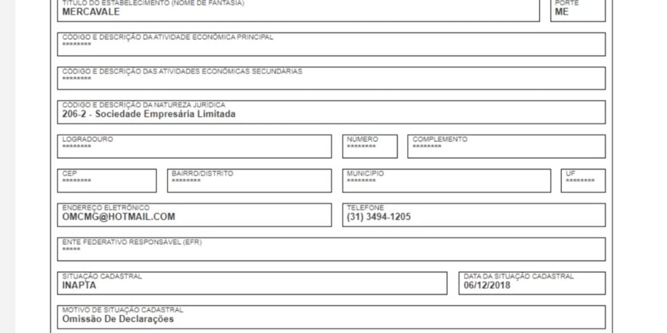 Empresa que teve marca de açúcar proibida pela Anvisa (Foto: Receita Federal do Brasil)