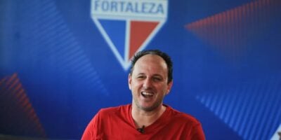 Rogério Ceni quando comandava o Fortaleza: - Foto: Kid Junior / SVM