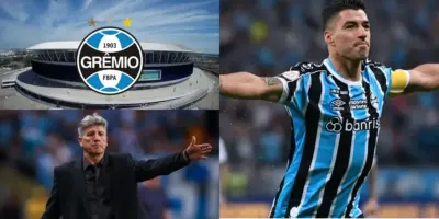 PIX de mais de R$32 milhões e dupla explosiva no ataque: Renato enfim supera Suárez com 2 viradas no Grêmio
